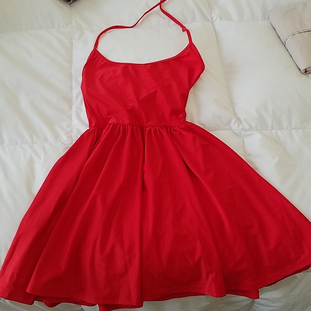 Red American Apparel Dress